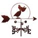 August Grove® Alantis Pelican Bird Weathervane Metal/Steel in Brown/Gray | 30 H x 21 W x 15.5 D in | Wayfair 5090E353AE034D7B86B88143A7EC3602