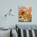 The Holiday Aisle® Happy Thanksgiving Autumn Harvest Cornucopia by Sheri Hart - Graphic Art Print Canvas in Brown | 30 H x 24 W x 1.5 D in | Wayfair