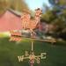 August Grove® Portel Cottage Rooster Weathervane, Copper in Brown | 28 H x 11 W x 21 D in | Wayfair 3D9B8280C1954B4EB0BC0CED0FEEDBF7