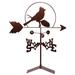 Bay Isle Home™ Tanaka Cardinal Red Bird Weathervane Metal/Steel in Brown/Gray | 30 H x 21 W x 15.5 D in | Wayfair 2C507F621C6243F4A1E9247CD8C0847B