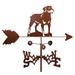 Millwood Pines Vanille Rottweiler Dog Weathervane Metal/Steel in Brown/Gray | 30 H x 21 W x 15.5 D in | Wayfair 840CD63D51494DDDBBAC1B1AFDE85685
