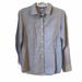 J. Crew Tops | J. Crew Long Sleeve Button Down Career Shirt | Color: Gray | Size: 0