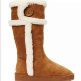 Michael Kors Shoes | Authentic Michael Kors Sheep Fur Lined Boots | Color: Brown | Size: 10
