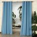 Gazebo Solid Color Grommet Curtain Panel, 50 x 96, Blue