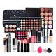 CHSEEA Multi-purpose Makeup Kit All-in-One Makeup Gift Set Makeup Essential Starter Kit Lip Gloss Blush Eyeshadow Palette Highly Pigmented Cosmetic Palette #8