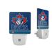 Toronto Blue Jays Stripe Design Nightlight 2-Pack