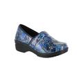 Women's Lyndee Slip-Ons by Easy Works by Easy Street® in Blue Pop Patent (Size 7 M)