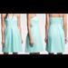 J. Crew Dresses | J. Crew Lorelei Seersucker Strapless Dress | Color: Blue/Green | Size: 4