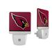 Arizona Cardinals Stripe Design Nightlight 2-Pack