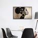 iCanvas Dream Big by Studio One - Graphic Art Print Canvas/Metal in Black/White | 26 H x 40 W x 1.5 D in | Wayfair SOJ63-1PC6-40x26-FF02