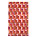Wrought Studio™ Tokyo Football Luxury Tea Towel Cotton Blend in Red/Orange/Gray | 30 H x 18 W in | Wayfair 9336A6B8E9214331A59946F4233D44F9