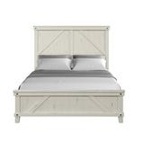 Andover Mills™ Kohut Panel Bed Wood in White | 60 H x 65.5 W x 82 D in | Wayfair EEAA1F0EF89342C69B1F8450495B8445