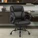Inbox Zero Office Ergonomic Executive Chair Upholstered in Black | 43.3 H x 23 W x 20.5 D in | Wayfair F3EB611140C64F80B91D539D109F0FA5
