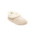 Wide Width Women's The Snowflake Slipper by Comfortview in Oyster Pearl (Size L W)