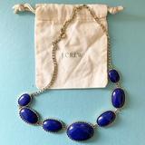J. Crew Jewelry | 3/$20 J. Crew Necklace With Bag | Color: Blue | Size: Os