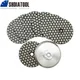 SHDIATOOL – 7 tampons de polissage en résine 100MM disque de polissage en diamant + 1 pièce
