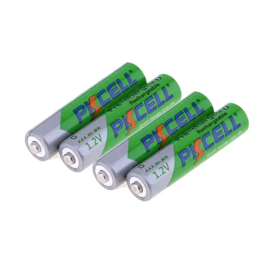 PKCELL-Batterie aste AAA 2/4/8/12/28/50 pièces 3A 1.2V Ni-laissée 24.com 850mAh