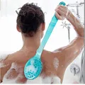 Brosse de bain à manche Long gommage de la peau Massage douche corps Exfoliation du dos