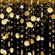 Guirlandes Étoiles en Papier localité de 4m Décoration de ixde Remise de Diplôme pour Garçon et