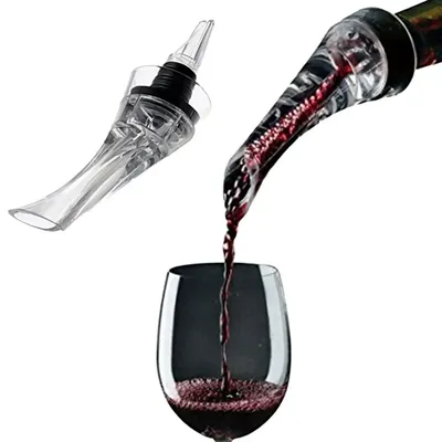 Aérateur de vin en acrylique verseur d'aération de qualité supérieure décanteur de vin rouge