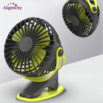 Ventilateur de bureau à rotation intégrale refroidisseur aste mini ventilateur USB 4 vitesses