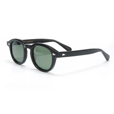 Lunettes de soleil de style Johnny Depp LemRish pour hommes et femmes avec boîte et étui lunettes