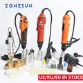 ZONESUN-Machine de capsulage automatique électrique portable avec anneau de sécurité banc de