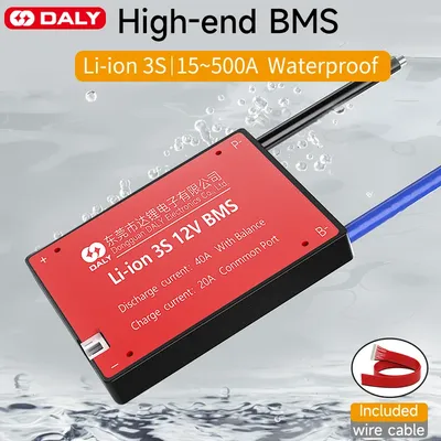 DALY SMART BMS-Égaliseur et détecteur de séquence de câble équilibreur actif de batterie Li 3 ~