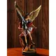 Statue de Combat d'Ange et de Démon Figurine en Résine pour Maison et Jardin Cadeaux Catholiques