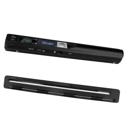 Scanner de documents A4 Portable, Portable et créatif, 900 DPI, USB 2.0, Support d'affichage LCD,