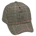 Casquette en tweed de style vintage pour hommes casquette de baseball Old School chapeaux à