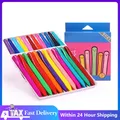 Crayons Triangle 36 couleurs Crayons de coloriage sûrs et Non toxiques fournitures scolaires pour