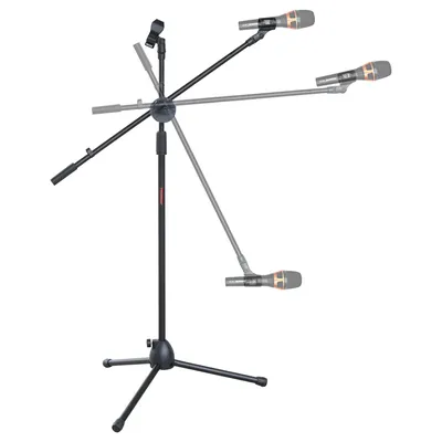 EBOSS-Trépied de support de microphone de scène support de sol pour radio sans fil condensateur