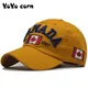 I love canada-Casquette de Baseball en coton délavé pour hommes et femmes chapeau de papa