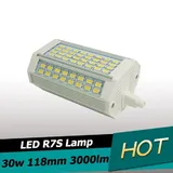 30w led R7S lumière 118mm sans v...