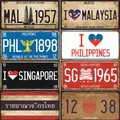 Country Vintage Metal Sign for Home Decor Feel Signs Plate Wall Poster Malaisie Philippines