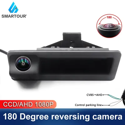 Caméra de recul automatique AHD pour voiture parking HD CCD pour BMW X5 bronchX6 E39 E53 E82 E88