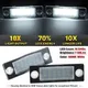 Lampe de plaque de planificateur de numéro LED VW Passat B5.5 Caddy MK3 Golf Transporter T5