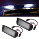 Eclairage de plaque de planificateur LED blanc pas d'erreur pour Kia Picanto Rio Soul Hyundai I20