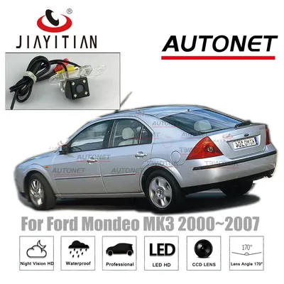 JIAYITIAN-Caméra Arrière pour Ford Mondeo MK3 2000 ~ 2007 CCD Vision Nocturne Paupières Plaque