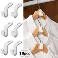 Crochet de Rangement Pliant pour Vêtements 5/10 Pièces Penderie T1 Connexion Gain de Place
