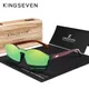 KINGSEVEN-Lunettes de soleil en bois Uco 2023 pour hommes et femmes verres miroir de haute qualité