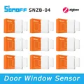 SONOFF-Capteur de fenêtre de porte Zigbee SNZB 04 fonctionne avec SONOFF ZBBridge Zigbee Bridge