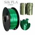 Filament de soie PLA pour impression 3D 1.75MM 250g brillant Texture de soie 0.25kg matériaux