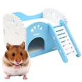 Mini Hamster caché jouet d'exercice maison avec échelle souris Rat petits animaux