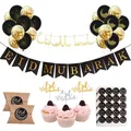 Ballons de banderole pour l'Eid Mubarak décoration pour l'Aïd Moubarak Ramadan Kareem Mubarak à