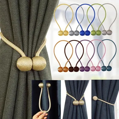 BELAVENIR-Embrasse de rideau magnétique clip de haute qualité support de rideau décoratif