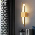 Applique Murale LED au Design Moderne Luminaire Décoratif d'Nik Idéal pour un Salon un Couloir ou