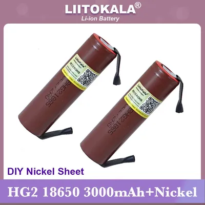 VEITOKALA-Batterie aste HNip100% 18650 mAh 3000 V 20A à décharge bricolage Nickel nouveauté 3.6