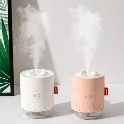 Humidificateur ultrasonique Portable de 500ML diffuseur d'air aromatique de montagne de neige avec